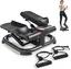 Sunny Health & Fitness mini stepper con bandas
